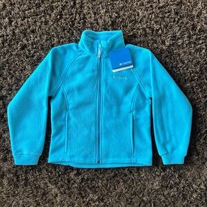 NEW Columbia June Lake Turquoise Fleece Sweater